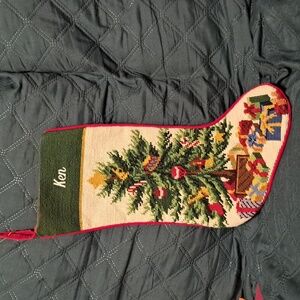 NWOT Personalized "Ken" Christmas Stocking